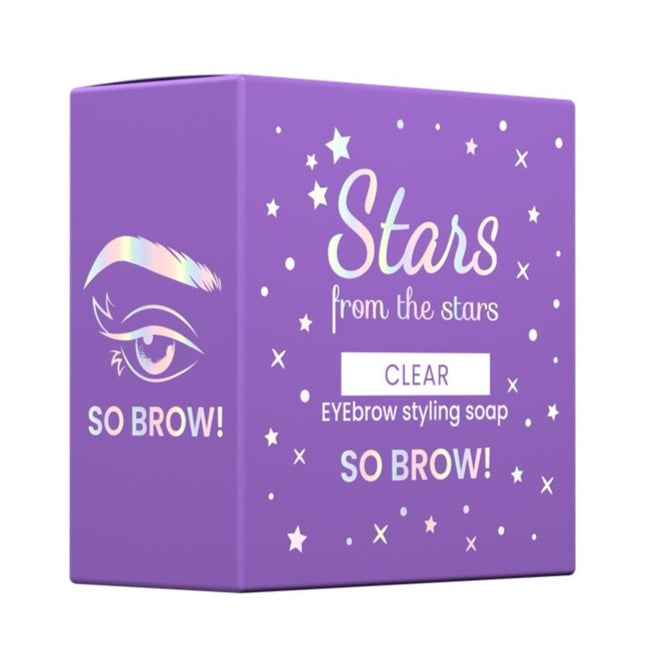 Stars from The Stars So Brow mydełko do stylizacji brwi Clear 5ml