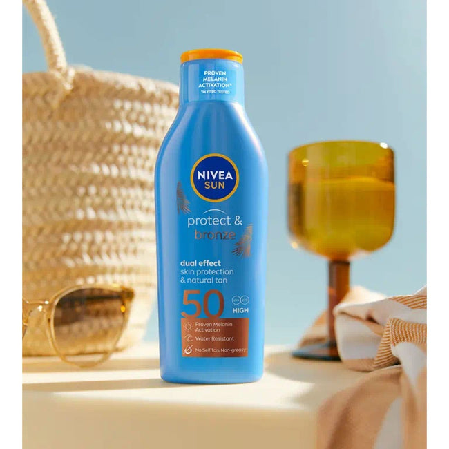 Nivea Sun Protect & Bronze balsam do opalania aktywujący naturalną opaleniznę SPF50 200ml