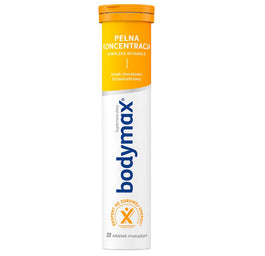 Bodymax Pełna Koncentracja suplement diety 20 tabletek musujących