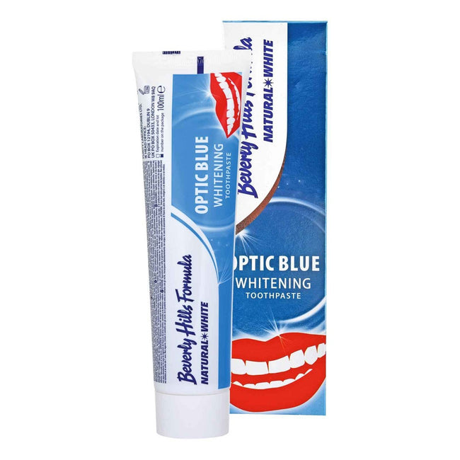 Beverly Hills Natural White Optic Blue Whitening Toothpaste wybielająca pasta do zębów 100ml