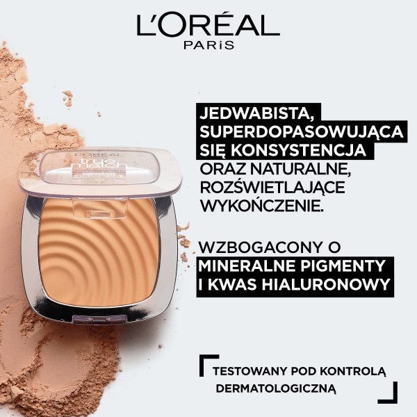 L'Oreal Paris True Match Super-Blendable Perfecting Powder matujący puder do twarzy 2C Cool Undertone 9g