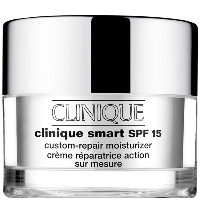 Clinique Smart™ Custom-Repair Moisturizer SPF 15 beztłuszczowy krem nawilżający z filtrem przeciwsłonecznym do cery suchej i mieszanej 50ml