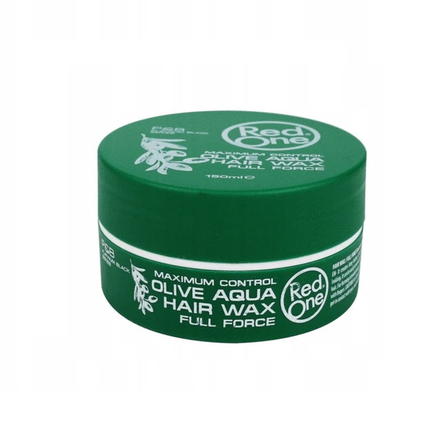 Red One Aqua Hair Gel Wax Full Force wosk do włosów Olive 150ml