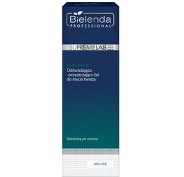 Bielenda Professional SupremeLab For Men odświeżająco-oczyszczający żel do mycia twarzy 200ml