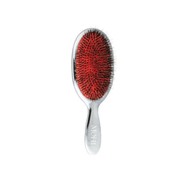MOHI Bristle & Nylon Spa Brush owalna szczotka do włosów z włosia dzika XS