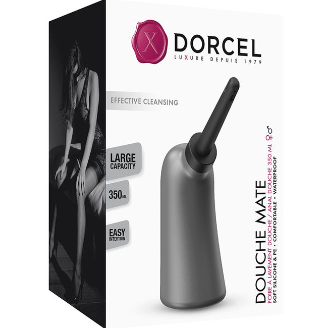 Marc Dorcel Douche Mate Anal nowoczesna gruszka do lewatywy z końcówką z 6 otworami