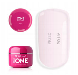 Silcare Base One Pink żel budujący do paznokci 15g