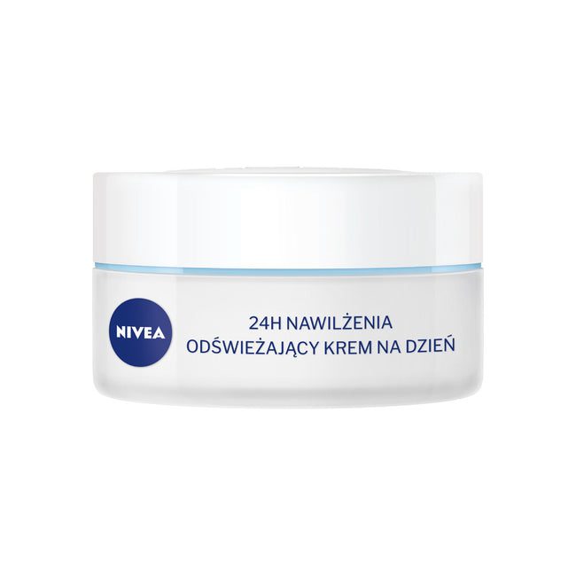 Nivea 24H Nawilżenia odświeżający krem na dzień cera normalna i mieszana 50ml