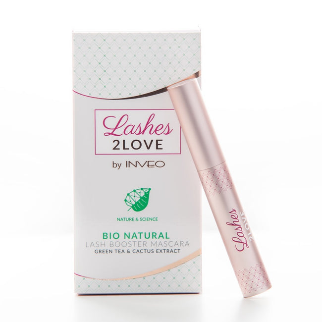 INVEO Lashes2Love Bio Natural Lash Booster Mascara wzmacniający tusz do rzęs 7ml