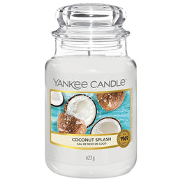 Yankee Candle Świeca zapachowa duży słój Coconut Splash 623g