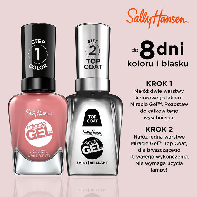 Sally Hansen Miracle Gel żelowy lakier do paznokci 244 Mauve-Olous 14.7ml