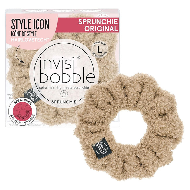 Invisibobble Sprunchie Extra Comfy pluszowa gumka do włosów Bear Necessities