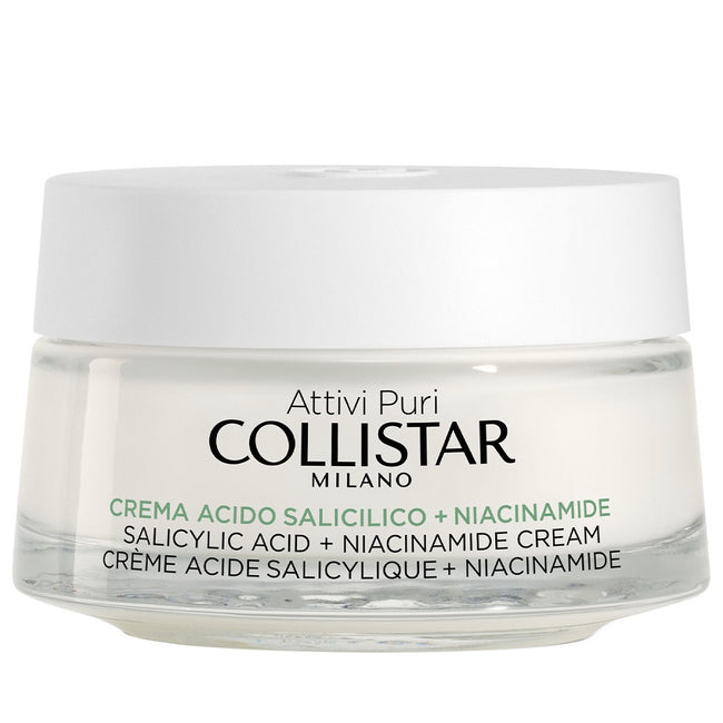 Collistar Attivi Puri Salicylic Acid + Niacinamide Cream krem z kwasem salicylowym i niacynamidem 50ml