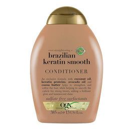 OGX Ever Straightening + Brazilian Keratin Smooth Conditioner odżywka wygładzająca z brazylijską keratyną 385ml