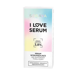 Soraya I Love Serum serum wygładzające kwasy AHA+PHA 3.8% 30ml