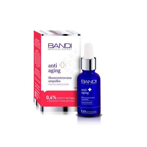 BANDI Anti-Aging skoncentrowana ampułka przeciw zmarszczkom z retinolem 30ml