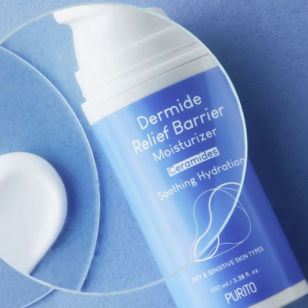 PURITO Dermide Relief Barrier Moisturizer nawilżająco-regenerujący krem do twarzy i ciała 100ml