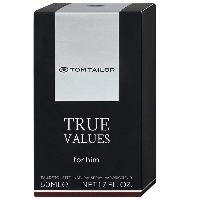 Tom Tailor True Values for Him woda toaletowa spray 50ml