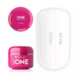 Silcare Gel Base One żel budujący do paznokci Clear 15g