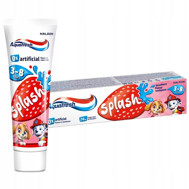 Aquafresh Splash pasta do zębów dla dzieci 3-8 lat 50ml