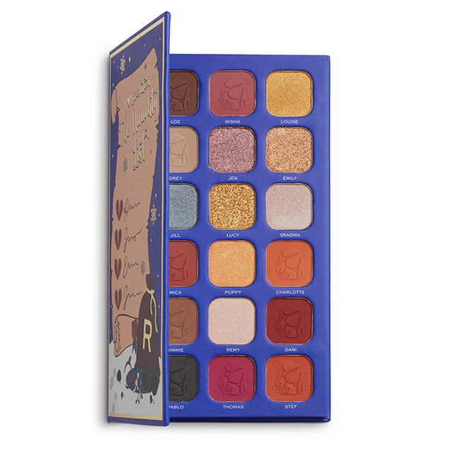 Makeup Revolution I Heart Revolution The Naughty List Eyeshadow Palette paletka cieni do powiek 18g