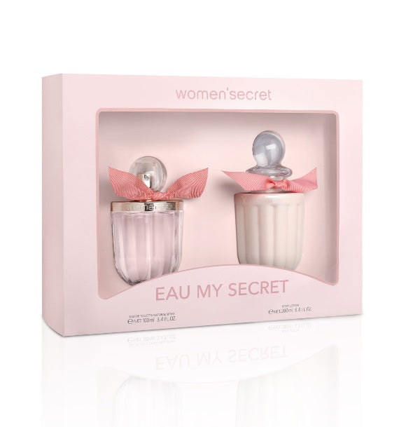 Women'Secret Eau My Secret zestaw woda toaletowa spray 100ml + balsam do ciała 200ml