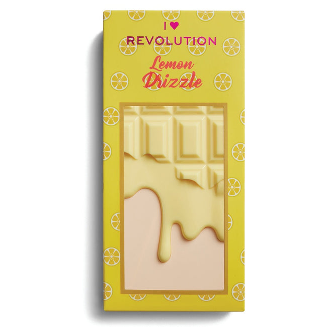 Makeup Revolution I Heart Revolution Chocolate Eyeshadow Palette paleta cieni do powiek Lemon Drizzle 18g