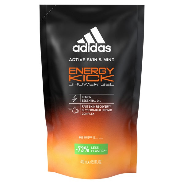 Adidas Active Skin & Mind Energy Kick żel pod prysznic dla mężczyzn refill 400ml