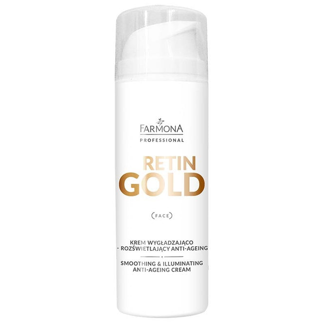 Farmona Professional Retin Gold krem wygładzająco-rozświetlający anti age 150ml