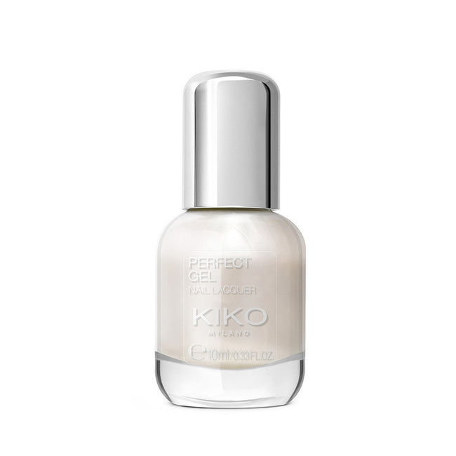 KIKO Milano Perfect Gel Nail Lacquer lakier do paznokci z efektem żelu 102 Satin Alabaster 10ml