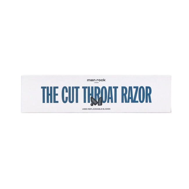 MenRock The Cut Throat Shavette brzytwa do golenia dla mężczyzn + wymienne żyletki 5szt