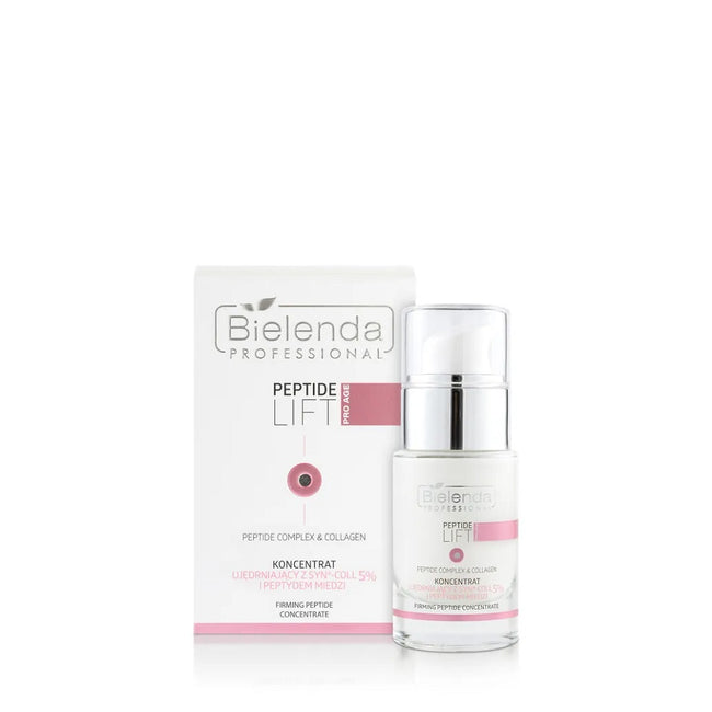 Bielenda Professional Peptide Lift koncentrat ujędrniający z syn-coll 5% i peptydem miedzi 15ml