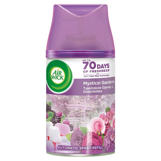 Air Wick Freshmatic wkład do automatycznego odświeżacza powietrza Tajemnicze Ogrody z Dzieciństwa 250ml