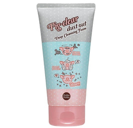 HOLIKA HOLIKA Pig Clear Dust Out Deep Cleansing Foam głęboko oczyszczająca kremowa pianka do mycia twarzy 150ml