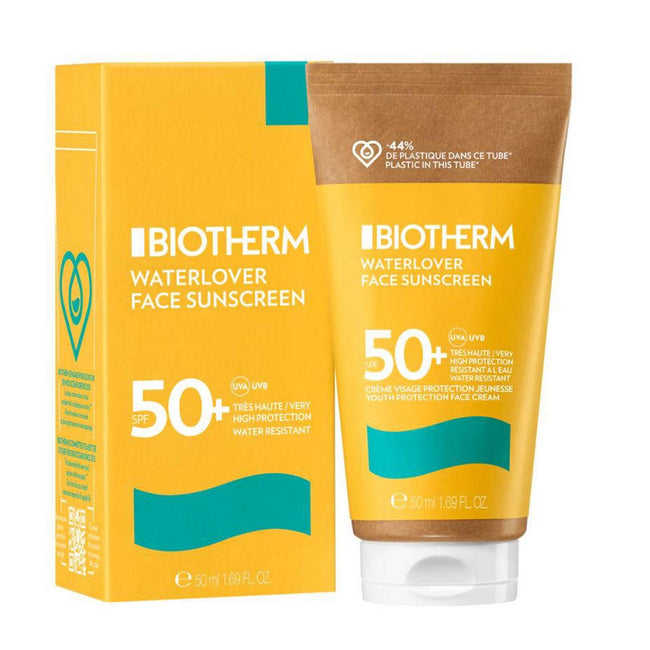 Biotherm Waterlover Face Sunscreen SPF50+ krem przeciwsłoneczny do twarzy 50ml