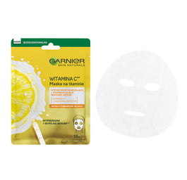 Garnier Skin Naturals Vitamin C Sheet Mask nawilżająca maska na tkaninie z witaminą C 28g