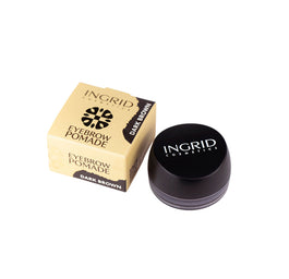 Ingrid Eyebrow Pomade wodoodporna pomada do brwi 202 Dark Brown 5g