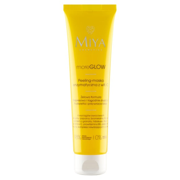 Miya Cosmetics MoreGLOW peeling-maska enzymatyczna z witaminą C 60ml