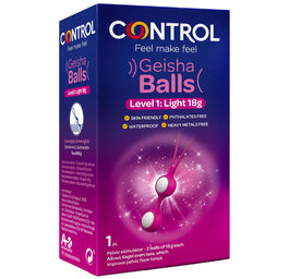 Control Geisha Balls Level 1 kulki dopochwowe do tonizowania dna miednicy Light 18g