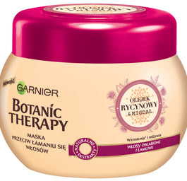 Garnier Botanic Therapy maska do włosów osłabionych i łamliwych Olejek Rycynowy i Migdał 300ml