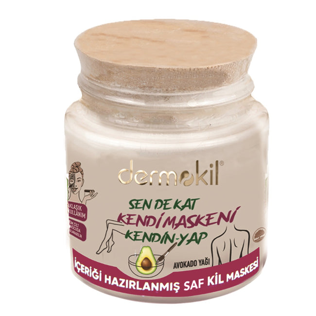 Dermokil Avocado Powder Clay Mask maseczka z glinki w proszku z awokado 220ml