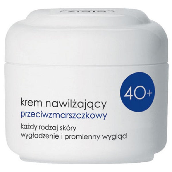 Ziaja Krem nawilżający przeciwzmarszczkowy 40+ każdy rodzaj skóry 50ml