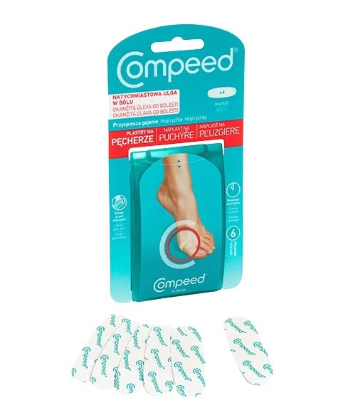 Compeed Plastry na pęcherze Wąskie 6szt.