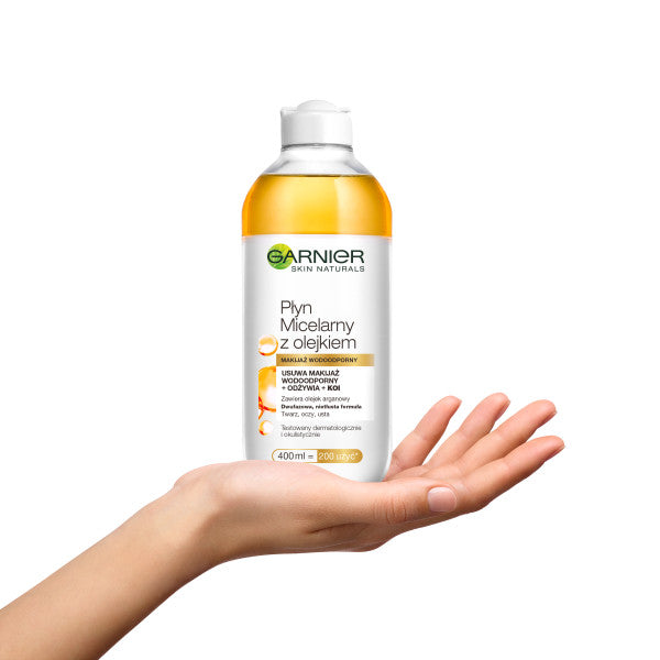 Garnier Skin Naturals płyn micelarny z olejkiem 400ml