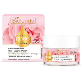 Bielenda Royal Rose Elixir przeciwzmarszczkowy krem ujędrniający 50+ 50ml