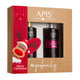 APIS Night Fever zestaw rozświetlający balsam do ciała 300ml + nawilżający żel do mycia ciała 300ml