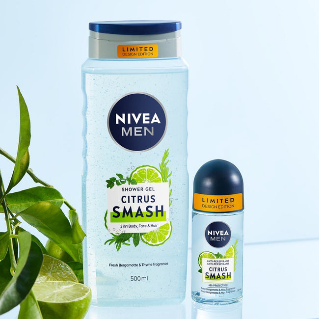 Nivea Men Citrus Smash żel pod prysznic 500ml