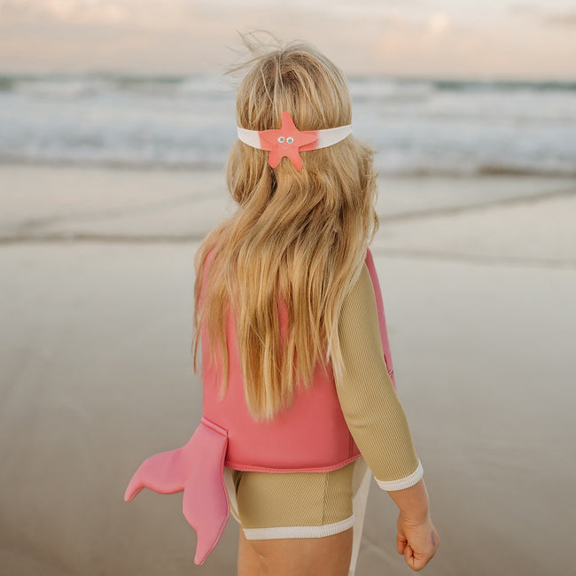 Sunnylife Ocean Treasure okulary pływackie dla dzieci Rose