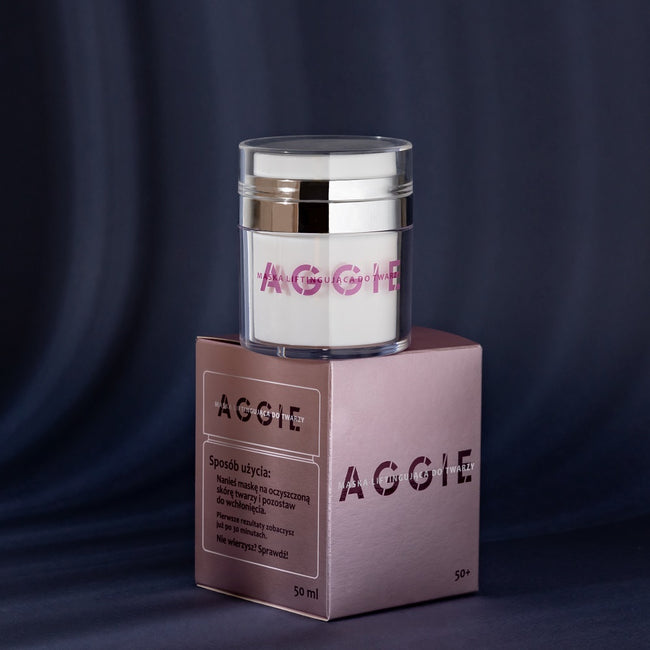 Aggie Maska liftingująca do twarzy 50+ 50ml