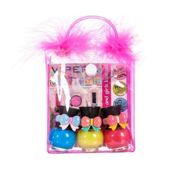 Tutu Peel-Off zestaw lakierów do paznokci w kosmetyczce 15 3x5ml